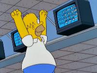 Click to watch 'Hello Gutter, Hello Fadder...' (popup) The Simpsons